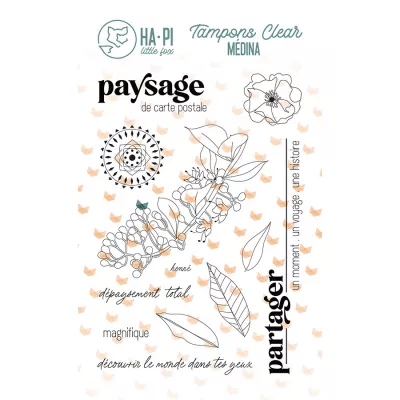 Tampons clear M�dina - paysage