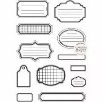 Tampons clear MULTI ÉTIQUETTES