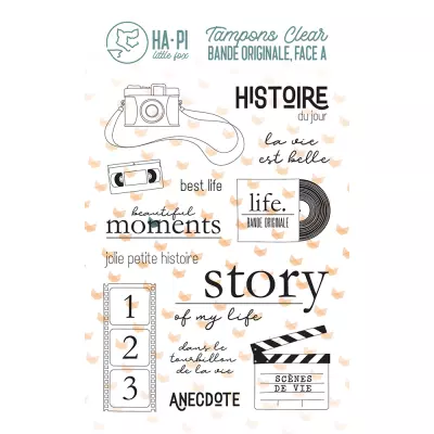 Tampons clear Sc�nes de vie - HA PI Little Fox