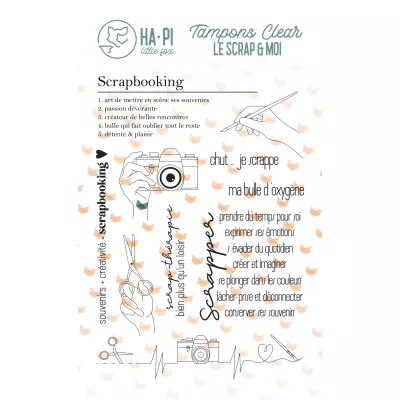 Tampons clear Scrapbooking
