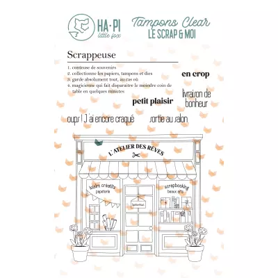 Tampons clear Scrappeuse