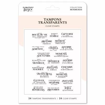 Tampons clear SENTIMENTS 1