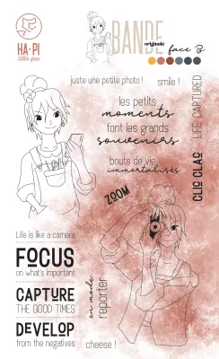 Tampons transparent Clic clac