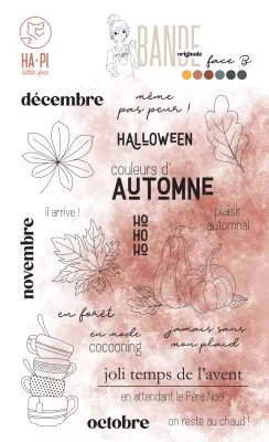 Tampons transparent Couleurs d\'automne