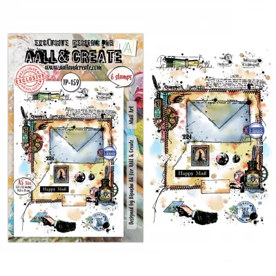 Tampons transparents - mail art