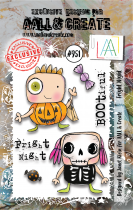Tampons transparents #951- A7 Stamp - Fright Night