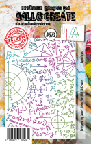 Tampons transparents #973 - A7 Stamp set - Equations