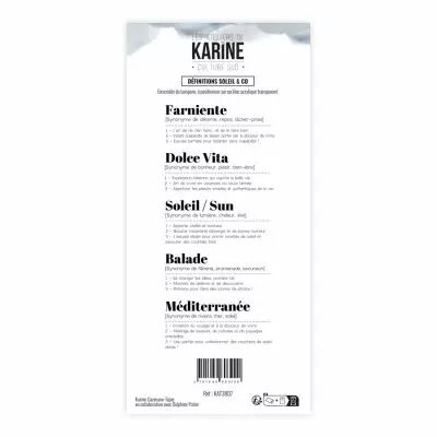 Tampons transparents  d�finitions Soleil & co
