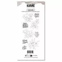 Tampons transparents \ Histoires au Naturel\  Fleurs & Givre