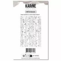 Tampons transparents \ Histoires au Naturel\  For�t de Bouleaux