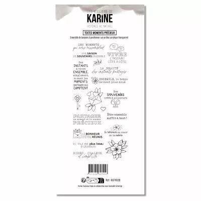 Tampons transparents \ Histoires au Naturel\  Textes moments pr�cieux