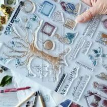 TAMPONS TRANSPARENTS A4 FAM117 MON ARBRE