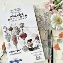 TAMPONS TRANSPARENTS A5 LANTERNES JAPONAISES SOL131