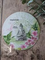 Tampons transparents A6 - bouddha assis