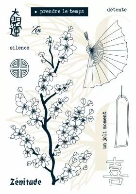 Tampon Transparent "Clef Tree" De Fairy Hugs Stamps