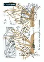 Tampons transparents A6 - châtaignes