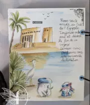 Tampons transparents A6 - égypte