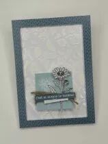 Tampons transparents A6 - flamants rose