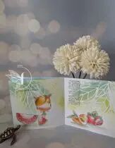 Tampons transparents A6 - fraises