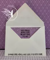 Tampons transparents A6 - la petite souris est passée