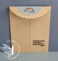 Tampons transparents A6 - la petite souris est passée