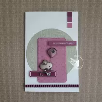 Tampons transparents A6 - la petite souris est passée