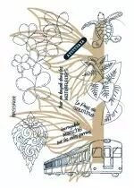 Tampons transparents A6 - le pays du sourire