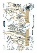 Tampons transparents A6 - les singes