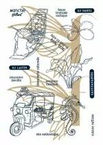 Tampons transparents A6 - march&eacute; flottant