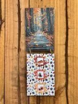 Tampons transparents A6 - marrons