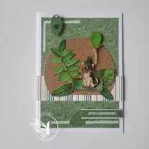 Tampons transparents A6 - Monsteras