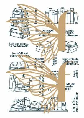 Tampons transparents A6 - passion des livres