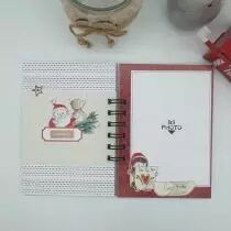 Tampons transparents A6 - pere noel