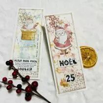 Tampons transparents A6 - pere noel