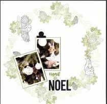 Tampons transparents A6 - renne de noel