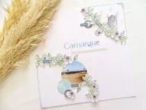 Tampons transparents A6 - roseaux