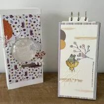 Tampons transparents A6 - vendange