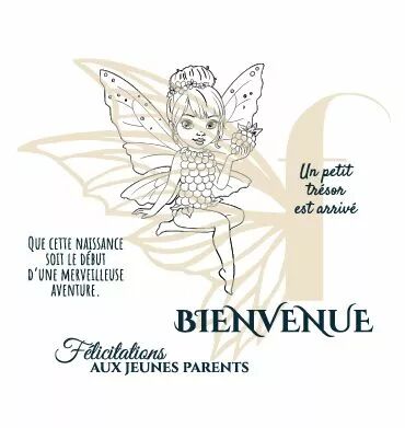 Tampons transparents A7 - F�e des cartes de bienvenue
