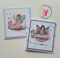 Tampons transparents A7 - F&eacute;e des cartes de Saint Valentin