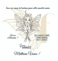 Tampons transparents A7 - F&eacute;e des cartes de voeux