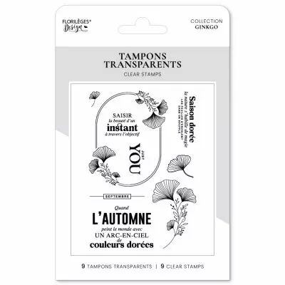 Tampons transparents AUTOMNE DOR�