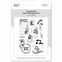 Tampons transparents CARPE DIEM