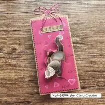 Tampons transparents Chien et chat gâteaux