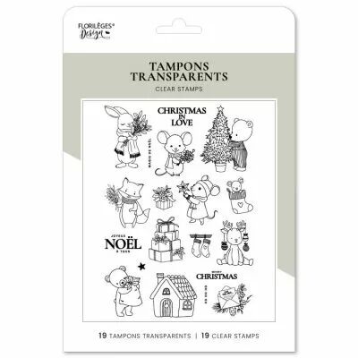 Tampons transparents CHRISTMAS IN LOVE