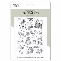 Tampons transparents CHRISTMAS IN LOVE