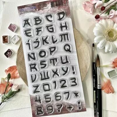 TAMPONS TRANSPARENTS DL ALPHABET SOLEIL LEVANT SOL126