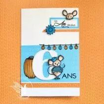 TAMPONS TRANSPARENTS DL CARTERIE ANNIVERSAIRE