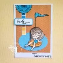 TAMPONS TRANSPARENTS DL CARTERIE ANNIVERSAIRE