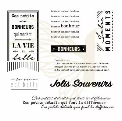 TAMPONS TRANSPARENTS ETIQUETTES LES ESSENTIELS