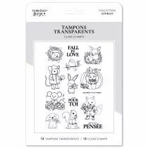 Tampons transparents FALL IN LOVE